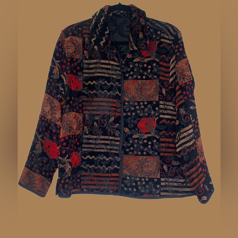 90s reversible quilted jacket